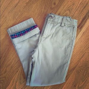 Boys flannel lined breaker pant